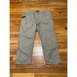Wrangler Riggs Mens Technician Ripstop Pants Workwear Size 46x30 Brown Canvas